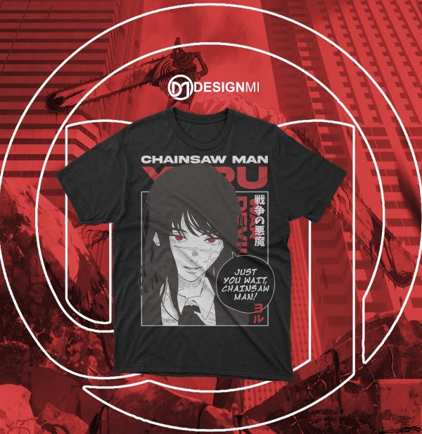 chainsaw man t-shirt designs collection - Image 6