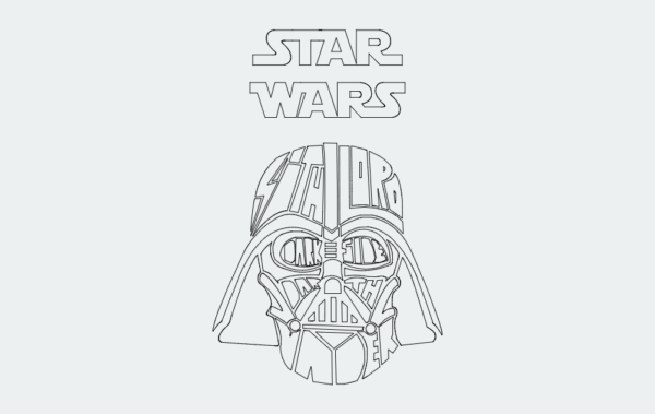 100 Star  wars Laser Cut files dxf,cdr,ai,dwg - Image 31