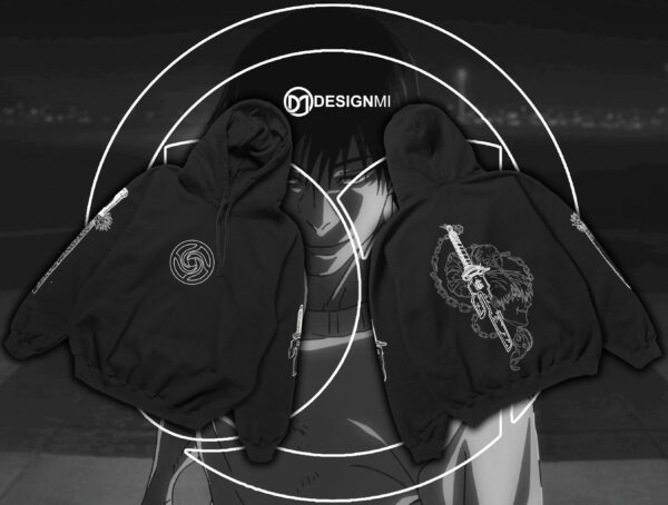 Toji sword jujutsu kaisen Hoodie